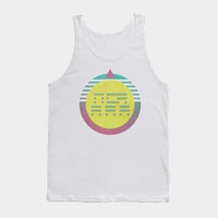 Futuristic Design-Science Fiction Tank Top